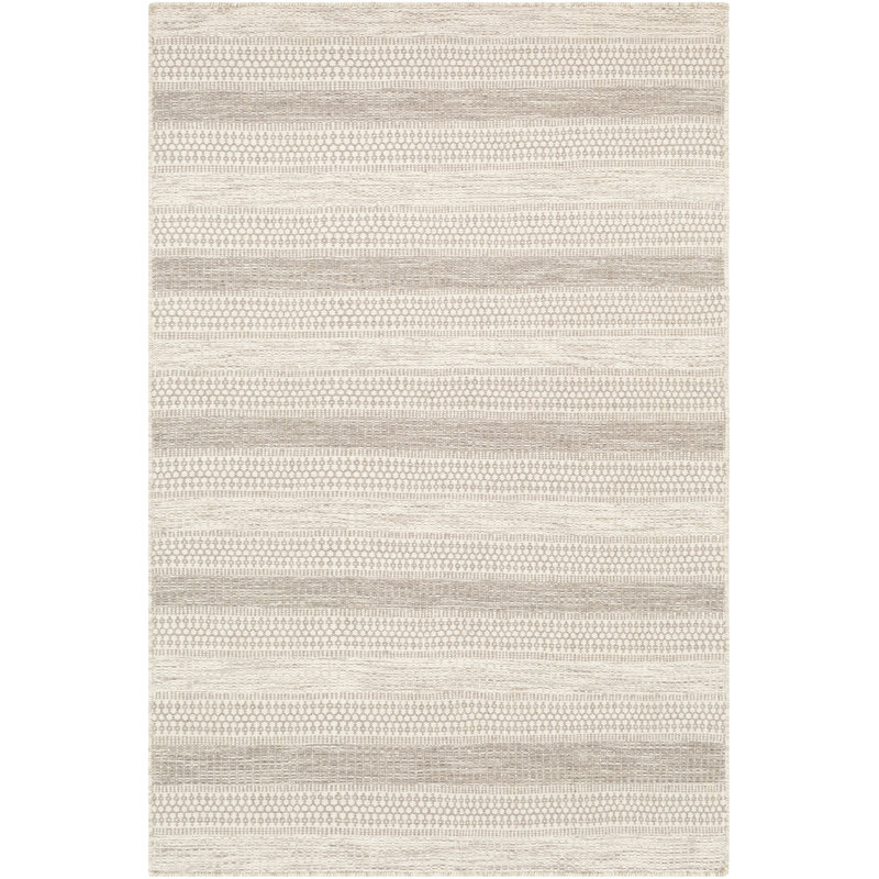 Wool Striped Indoor Rug, Rectangle 2' x 3'