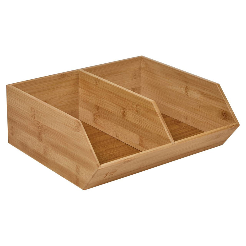 Bosonohy Bamboo Makeup Organiser