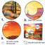 Native Navajo Landscape III - Ensemble de décoration murale d'art amérindien-107760670-107760664