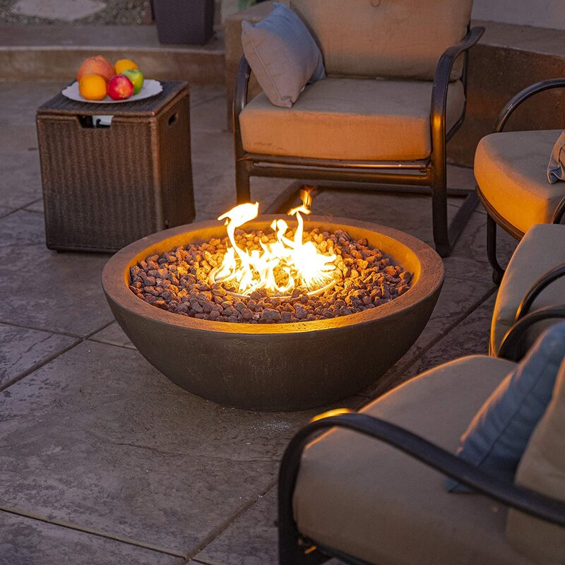 Bond Mondavi Stone Propane Fire Pit & Reviews - Wayfair Canada