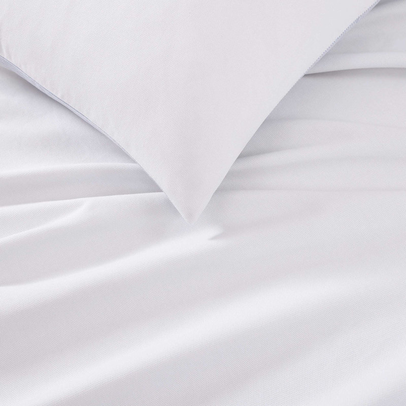 Ensemble de housse de couette Tommy Hilfiger, Blanc, Housse de couette pour grand lit et 2 taies décor