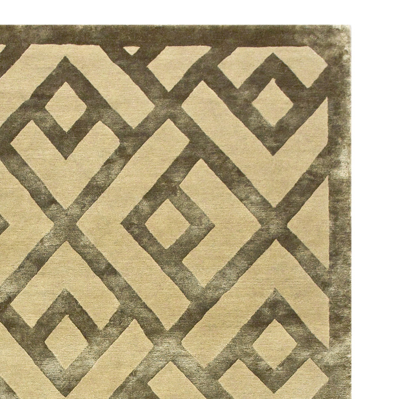 Geometric Area Rug, Rectangle 3' x 5'