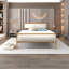 Lit plateforme tapissier en bois massif Rickmansworth-1001284917-1001284922