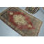 Tapis turcs, tapis décoratifs 3,2 x 5,7 pi, tapis géométrique brun, tapis Oushak, tapis modernes, tapis rétro