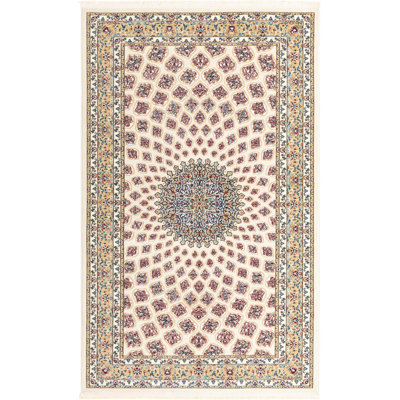 Hamlin Floral Flatweave Area Rug
