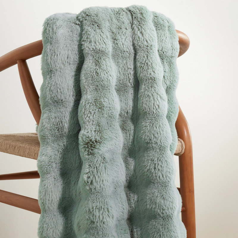 Fab Faux Throw, Mineral