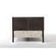 Grand lit avec sommier tapissier requis, structure en bois, tête de lit rectangulaire et profil bas avec bois de grâce essentiel, bois massif et composite, lb / fb, fb pour une expérience de rêve sonore