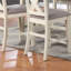 Ensemble de salle à manger à hauteur de comptoir 5 pièces avec rangement, chaises hautes et tabourets Modern Contemporary