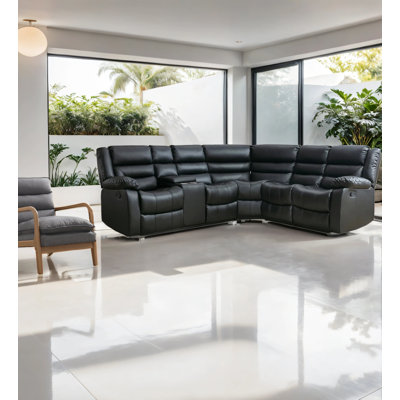 Canapé modulaire inclinable 4 pièces Burrier