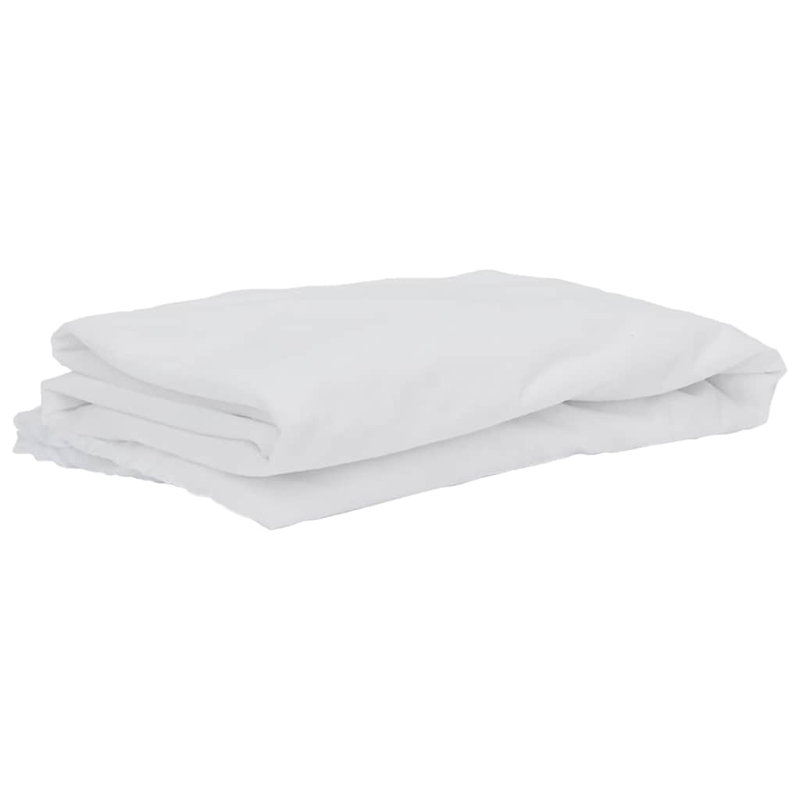 Mattress Protector White Waterproof, 180 x 220cm