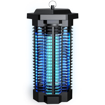 7.1" 4000V Waterproof Electric Mosquito Zappers Killer, Insect Fly Trap for Home Backyard Patio