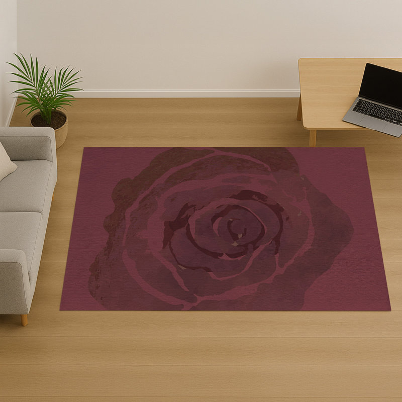 Abstract Area Rug, Rectangle 90 x 150 cm