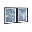 Blue Folliage Set Shadowbox Floral & Botanical Print by Oliver Gal, Black Frame, 10 x 15-1625581086-1625581087