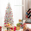 Arbre de Noël illuminé pin artificiel-2021037185
