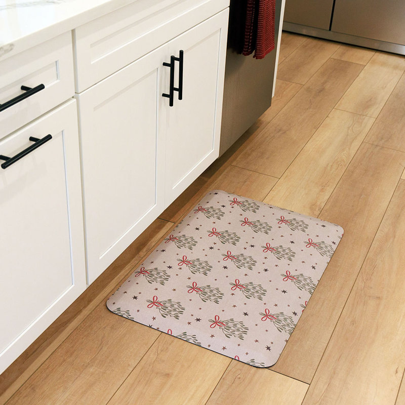 Tapis anti-fatigue Happy Feet Holiday Merry Gui, Rectangle 1 pi 10 po x 2 pi 8 po
