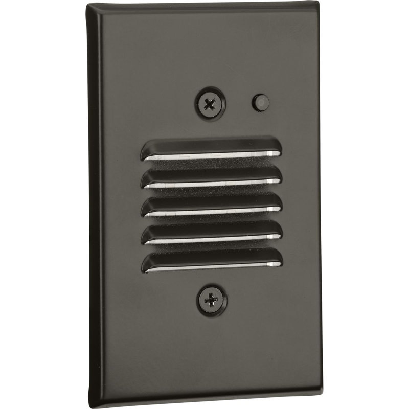 Integrated LED Metal Step Light, Antique Bronze