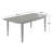 Cox Extendable Solid Wood Base Dining Table