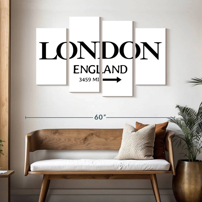 Panneau Tergel London, H 32 po x l 52 po