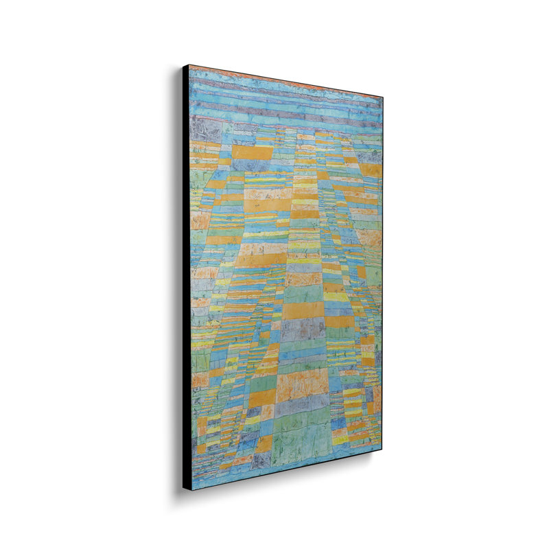 Reproduction d'art sur toile Steemplix, "Route principale et contournement" par Paul Klee