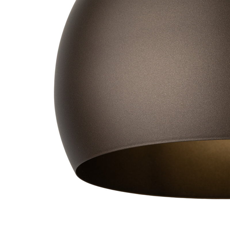 Luminaire suspendu ZOE, Brun