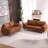 Reisterstown 57'' Faux Leather Loveseat