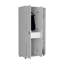 Armoire-penderie Misuri avec porte double, tiroir, barres de suspension et tablettes-1370706234