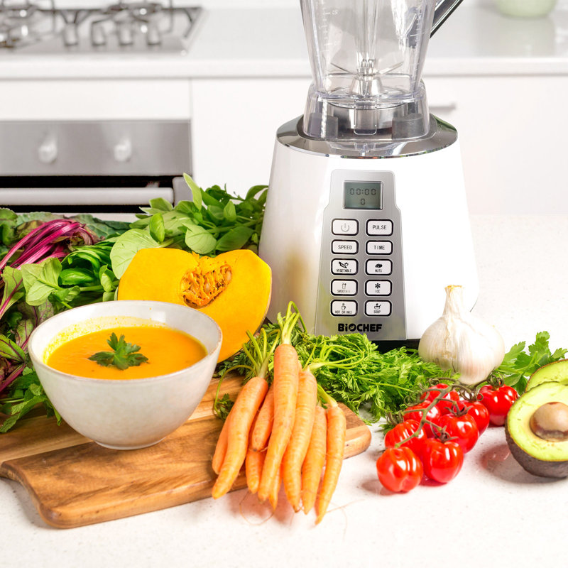 BioChef Nova 6 Speed 70ml Countertop Blender, Silver