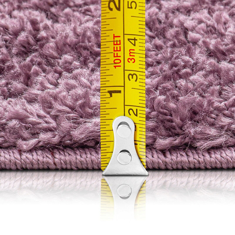 Shag Area Rug, Rectangle 200 x 290 cm 