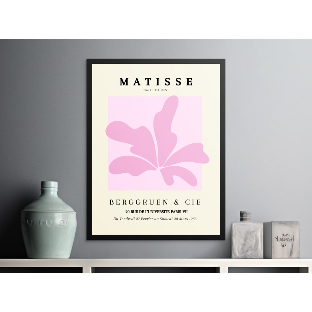 Matisse Flower Matte Poster
