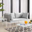 Causeuse de terrasse en aluminium Harmony Sunbrella-58125826-58125825