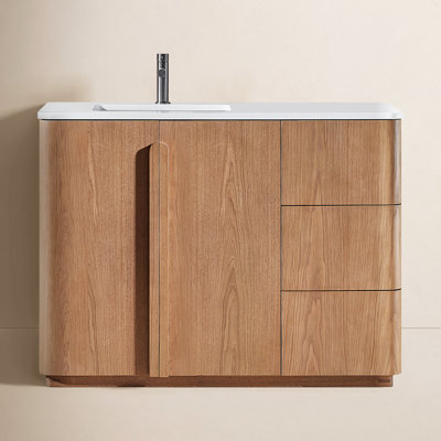 Greely 48" Oak Single Bathroom Vanity