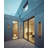 Black Modern Outdoor Led Wall Sconce-389196529