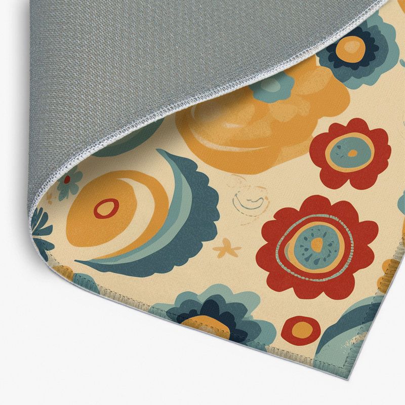Vibrant Stomp Indoor And Outdoor Area Rug, Rectangle 4' x 6'