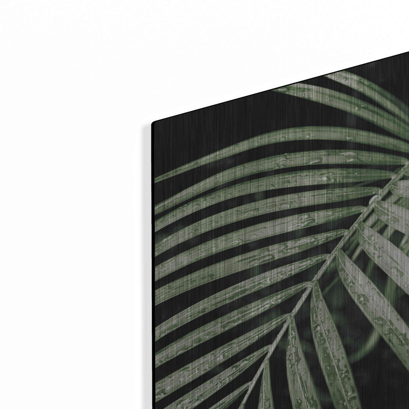 «Palm Fronds Green» par Debra Van Swearingen, H 16 po x l 24 po