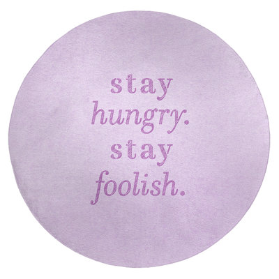 Quotes Chenille Indoor Rug
