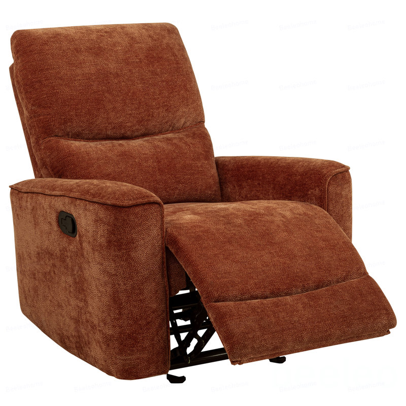Fauteuil inclinable et oscillant Trask Orange brûlé