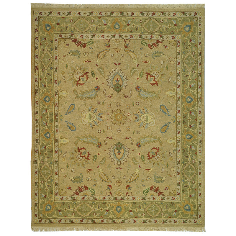 Tapis oriental en laine Linak Sumak, Rectangle de 10 pi x 14 pi