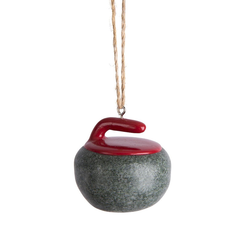 Ornement suspendu Curling Rock