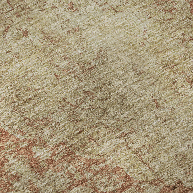 Premium Machine Washable Honig AMF1657 Global Rug, Rectangle 1'8" x 2'6"