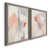 Toile avec cadre gris