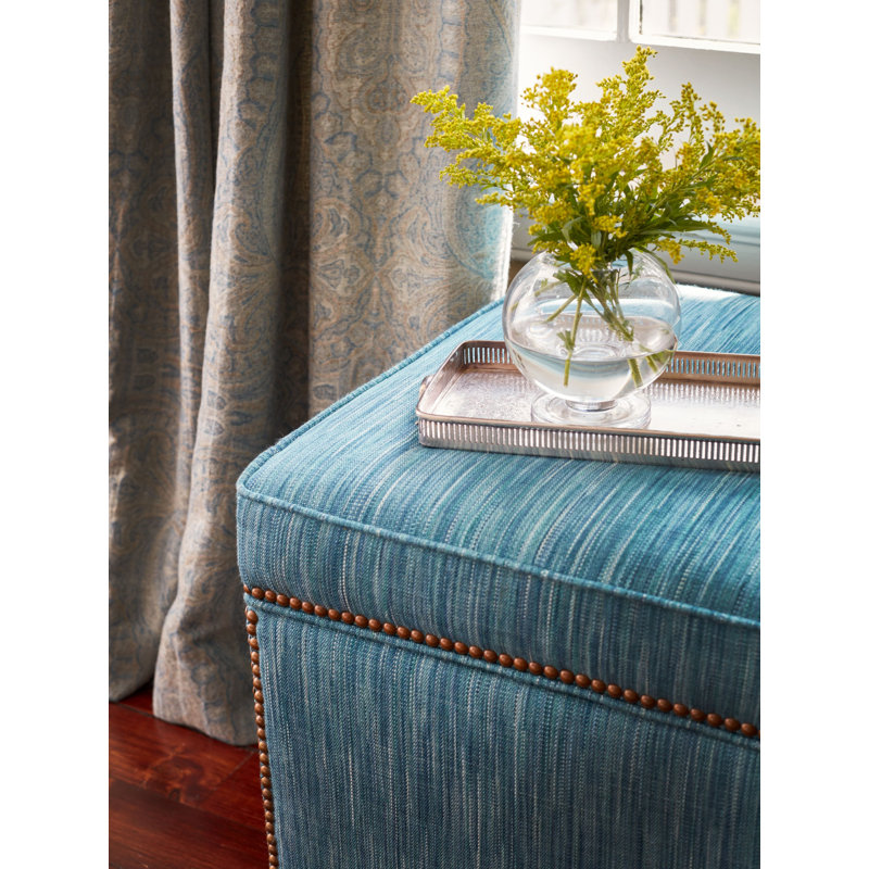 Mélange de coton Merchante Sutton Strie, Paon
