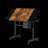 1000 Pieces Jigsaw Puzzle Metal Table – With 4 Felt Trays, 2 Non-woven Drawers & Wooden Protective Cover (gift For Adults)