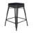 Bushea All-Weather Backless Commercial Bar Stool with Poly Resin Seat-1949935179-1949935178