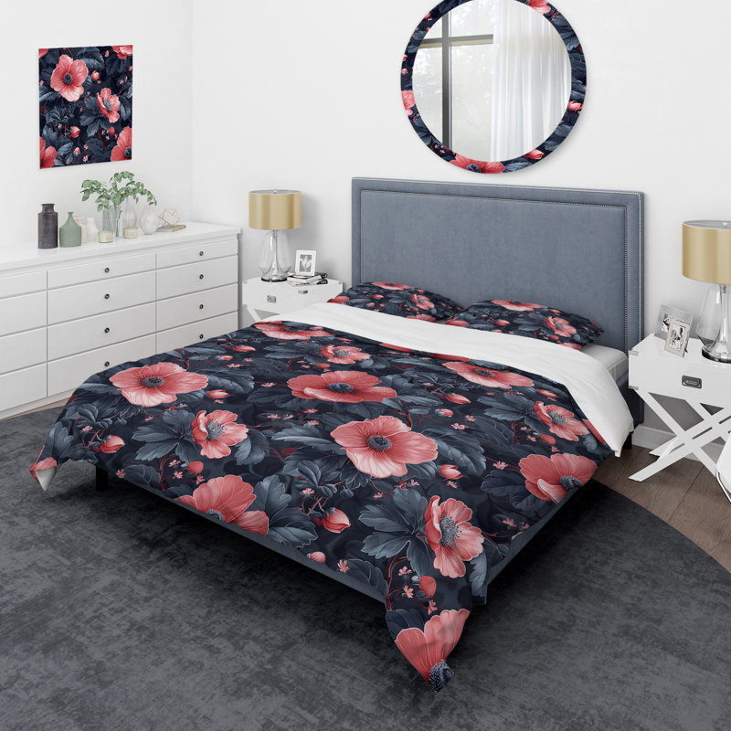 Ensemble de housse de couette Modern, Housse de couette très grand + 2 très grandes ta