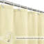 Bathroom Shower Curtain 180 x 180cm Drop with 12 Plastic Hooks-1111276770