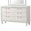 Commode (sans miroir), blanc scintillant