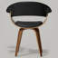 Chaise de salle à manger rembourrée Modern-1183298882