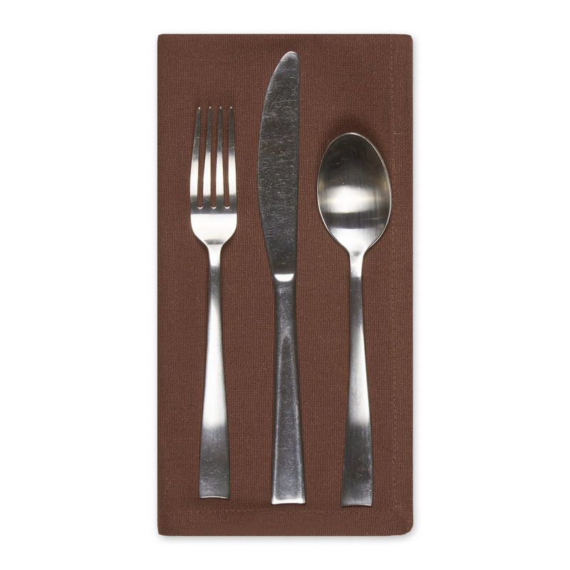 Ensemble de serviettes 6 pièces, Brun foncé