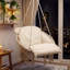 Balancelle hamac simple avec coussin surdimensionné Macrame-118619131