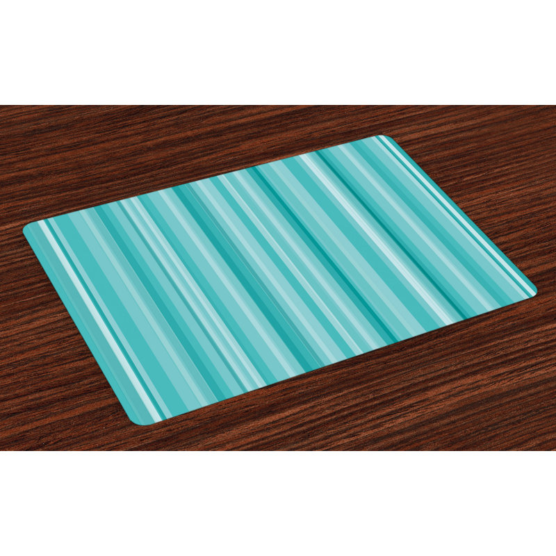 Barber Ocean Inspired Lines Placemat